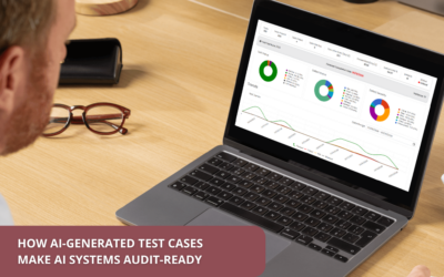 How AI-Generated Test Cases Make AI Systems Audit-Ready